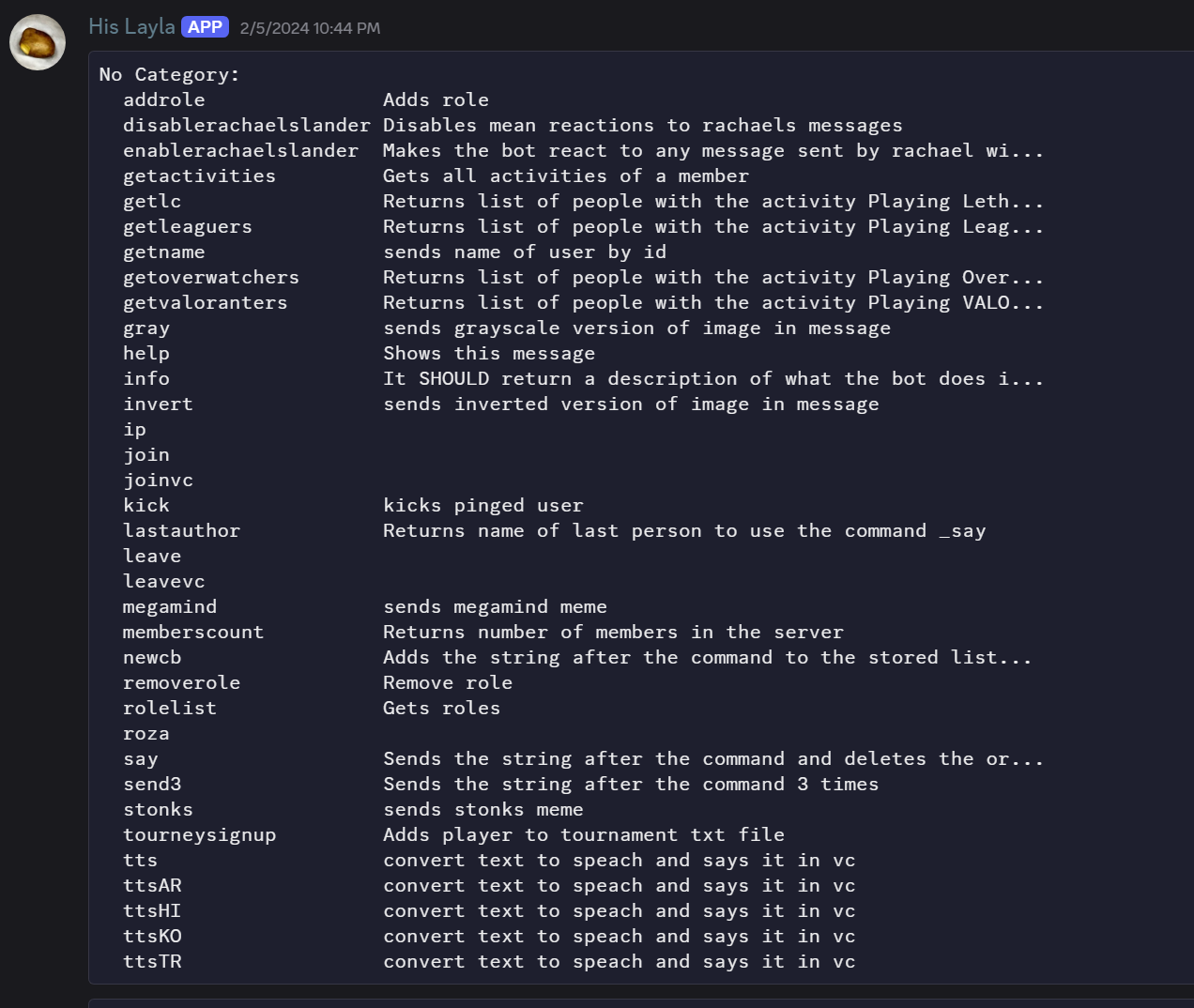 DiscordBot_List_of_Commands